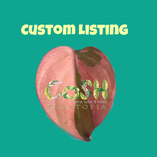 Custom listing for Grace